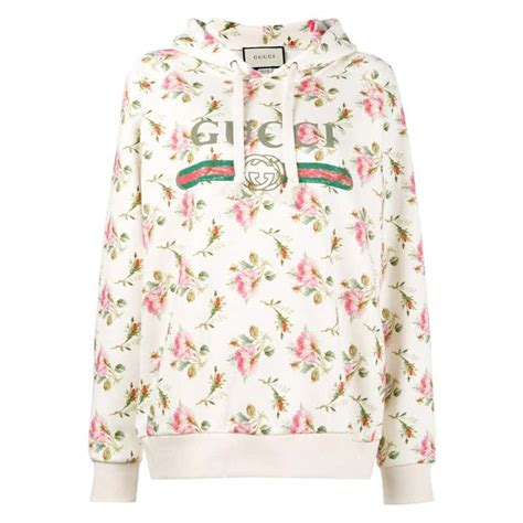 gucci rose print fake logo hoodie|how to identify gucci hoodie.